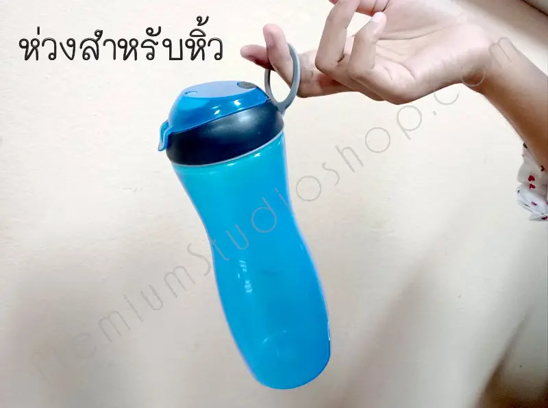 กระบอกน้ำพลาสติกติดโลโก้