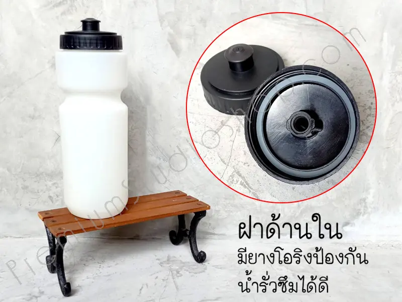 กระบอกน้ำพลาสติกพิมพ์โลโก้