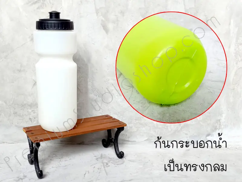กระบอกน้ำพลาสติกติดโลโก้