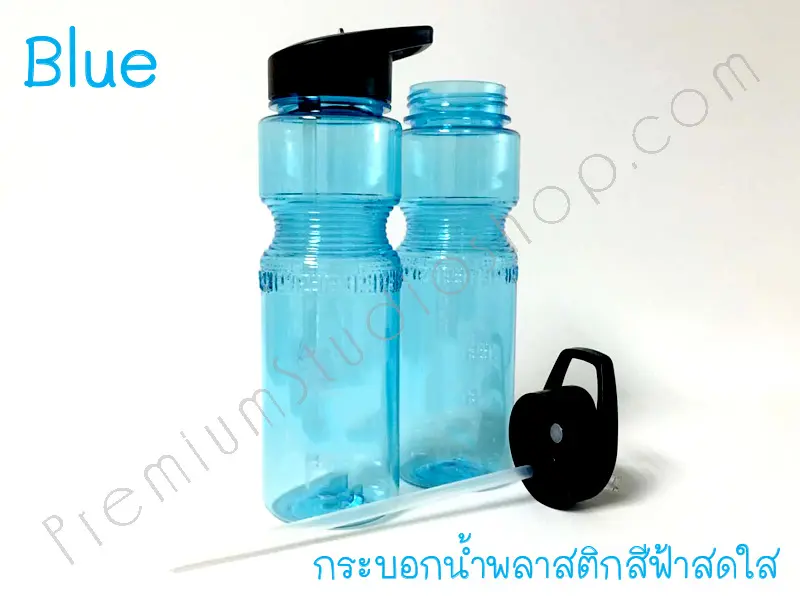 กระบอกน้ำพลาสติกสกรีนโลโก้