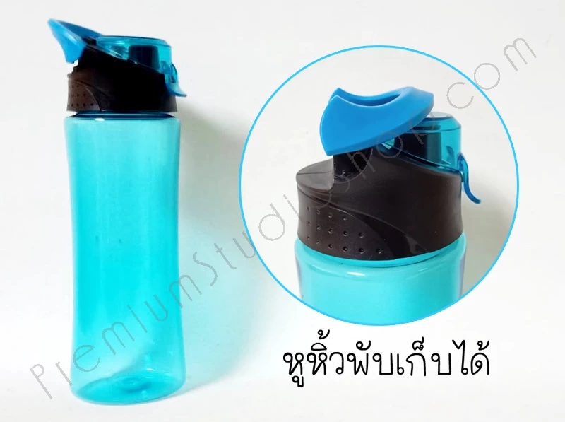 กระบอกน้ำพลาสติกพิมพ์โลโก้