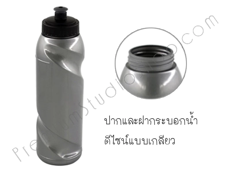 กระบอกน้ำพลาสติกพิมพ์โลโก้